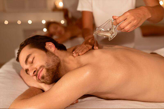 Full Body Hot Oil Therapy Massage
